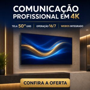 Monitor Profissional LG 50″ 4K 50UL3J-E Digital Signage